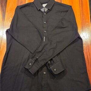 Kirrin Finch Black Women’s Androgynous Dress Shirt